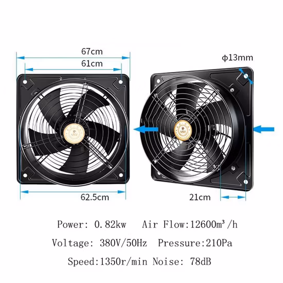 Fornecedor da China Ventilador de resfriamento axial sem escova DC para freezer 120X120X25mm